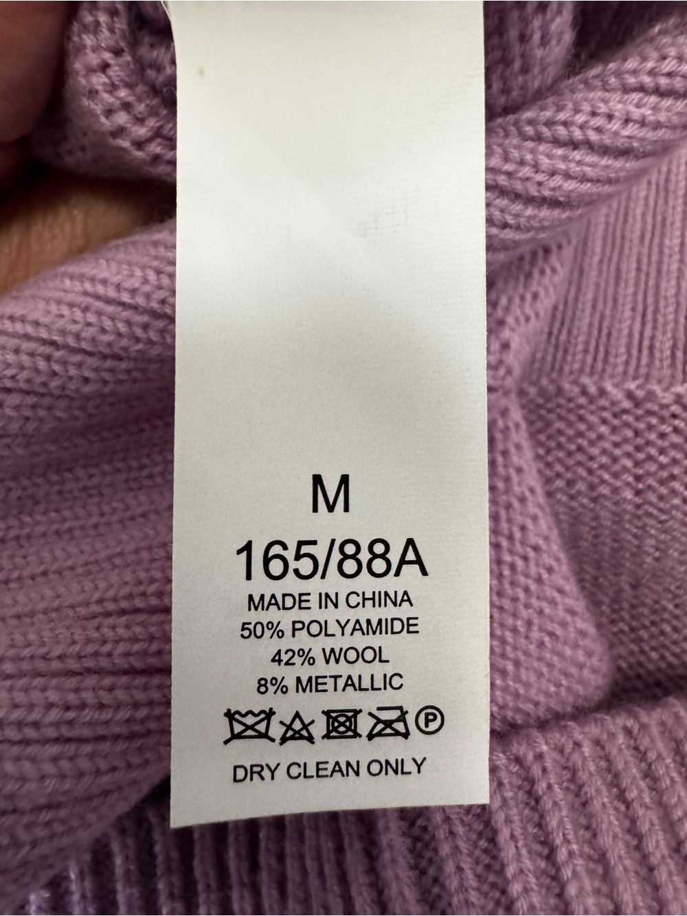 Kate Spade Wool Metallic Panther Graphic Sweater Purple Size M NWOT - Picture 10 of 12